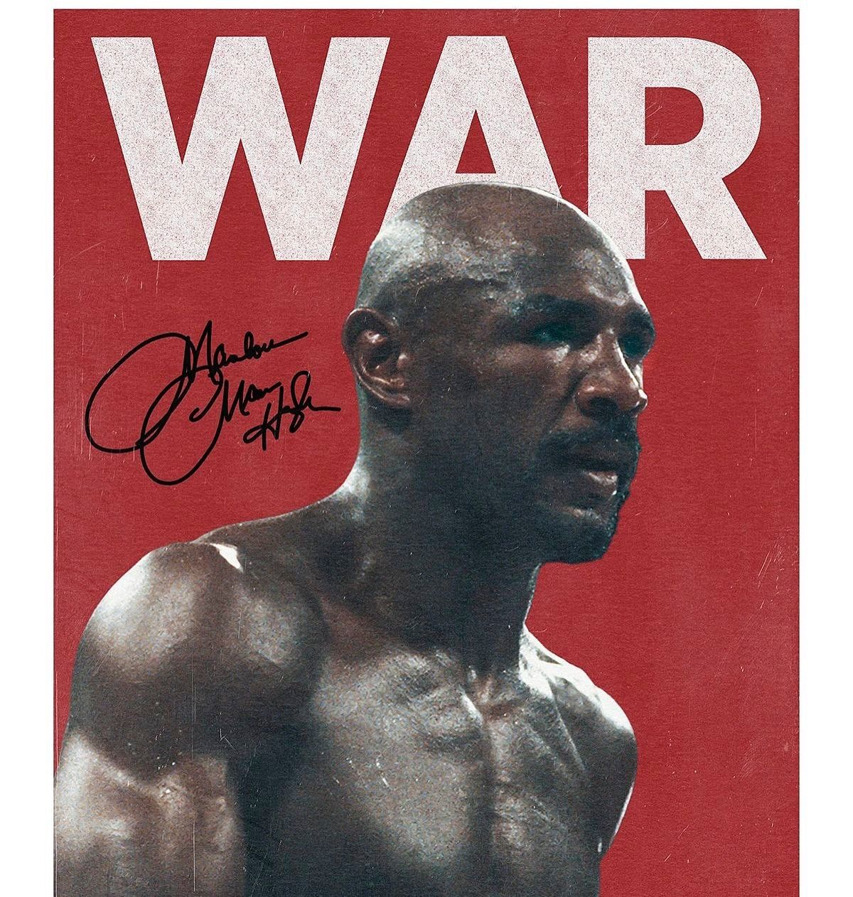 SERIES 01 // THE "WAR" TEE (MARVIN HAGLER EDITION)